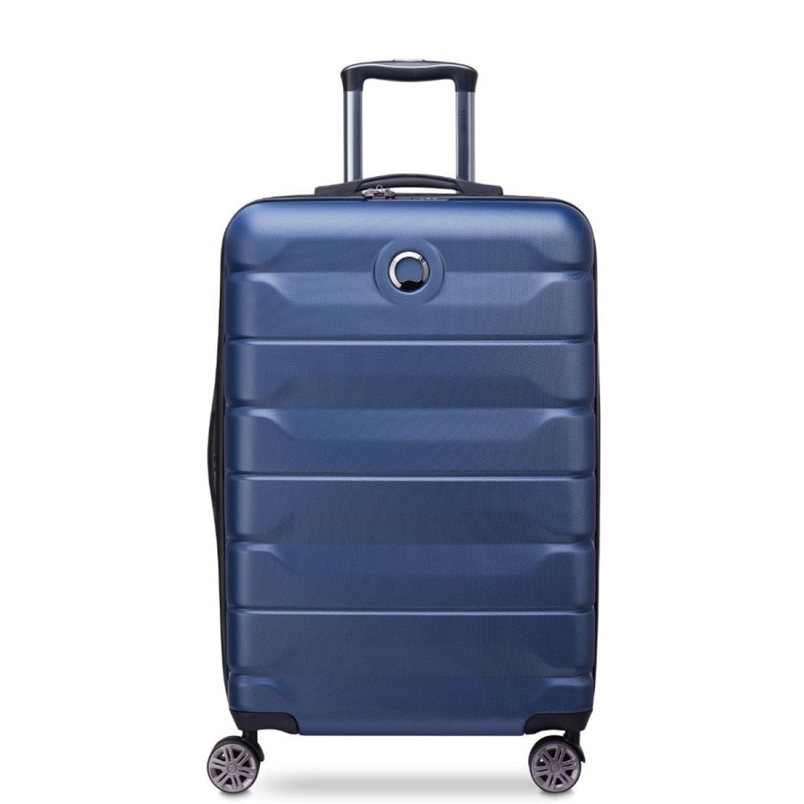 Luggage Delsey Luggage | Delsey Air Amour 68Cm Expandable Medium Luggage - Night Blue