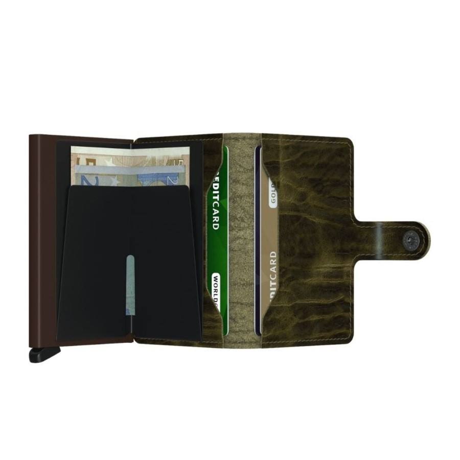 Accessories Secrid | Secrid Miniwallet - Dutch Martin Olive