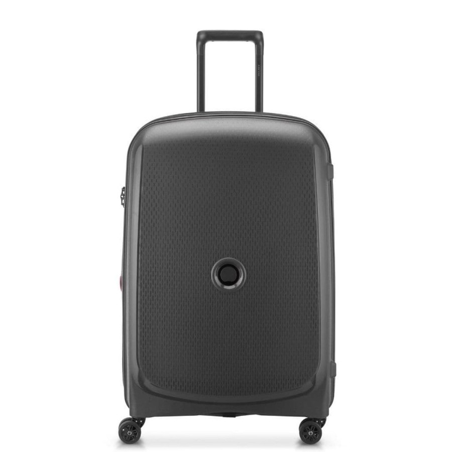 Luggage Delsey Luggage | Delsey Belmont Plus 71Cm Medium Luggage Black