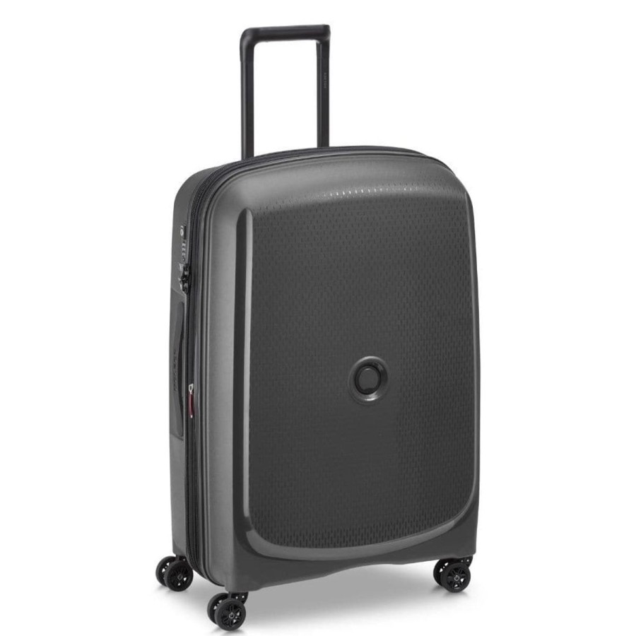 Luggage Delsey Luggage | Delsey Belmont Plus 71Cm Medium Luggage Black