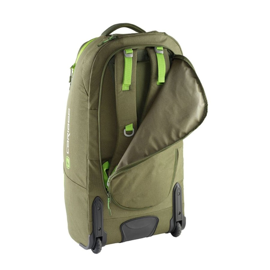 Luggage Caribee | Caribee Adventure 70L Hybrid Wheeled Travel Duffel/Backpack - Olive