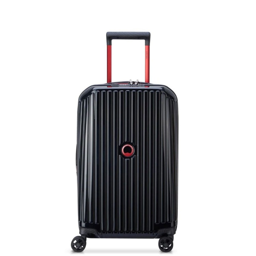 Luggage Delsey Luggage | Delsey Alfa Romeo Formula 1 Carry On Luggage Black