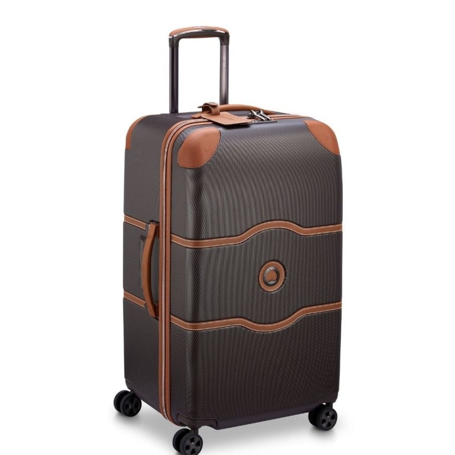 Luggage Delsey Luggage | Delsey Chatelet Air 2.0 73Cm Trunk - Chocolate