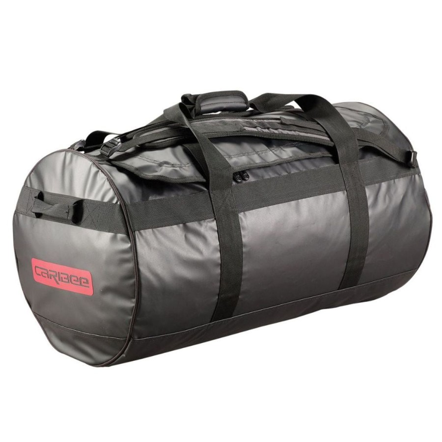 Luggage Caribee | Caribee Kokoda Heavy Duty Duffel/Backpack 90L - Black