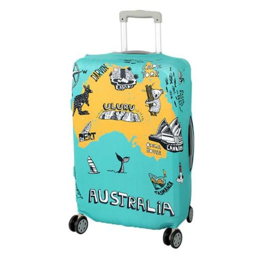 Accessories Tosca | Luggage Cover - Fits Medium Spinners 60Cm To 70Cm - Australia