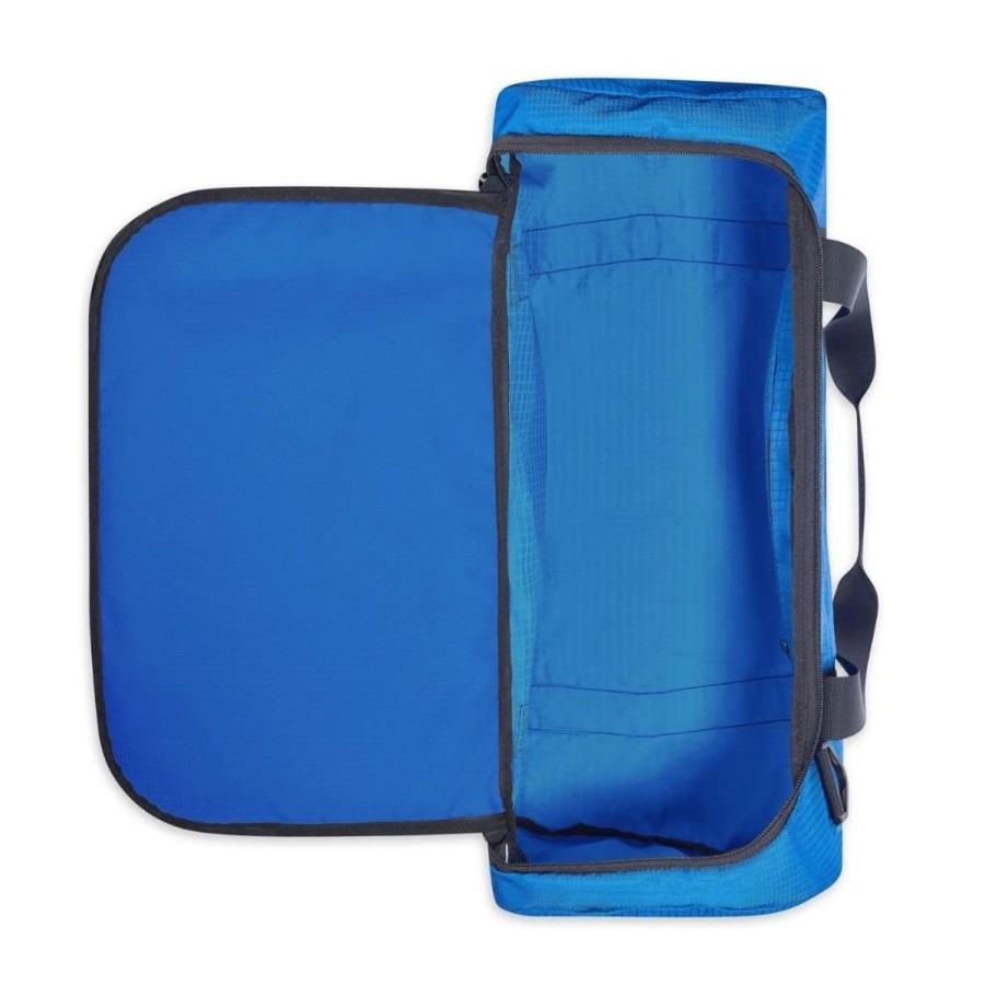 Luggage Delsey Luggage | Delsey Nomade 65Cm Foldable Duffle Bag Blue