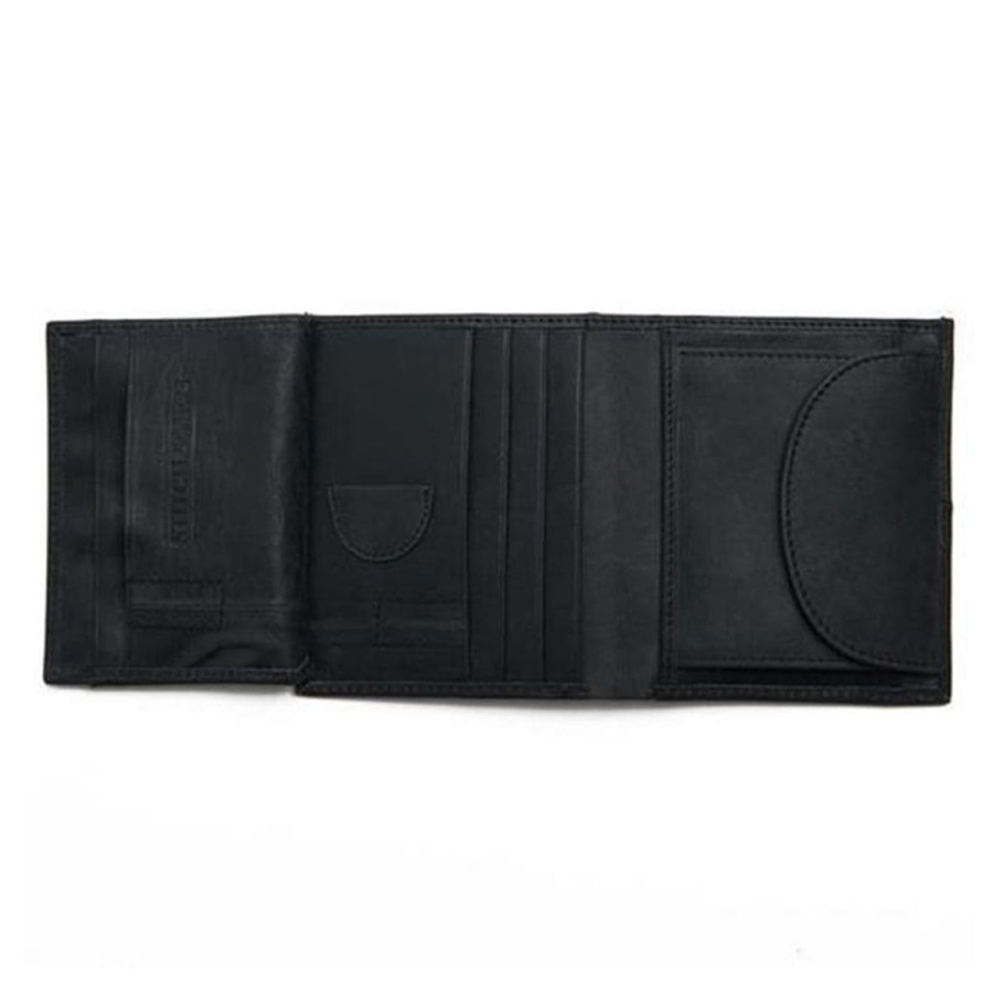 Wallets Stitch & Hide | Stitch & Hide Bernard Wallet - Black