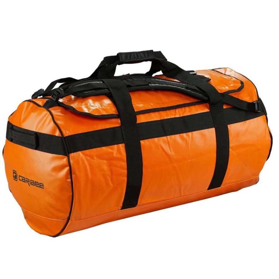 Luggage Caribee | Caribee Kokoda Heavy Duty Duffel/Backpack 90L - Orange