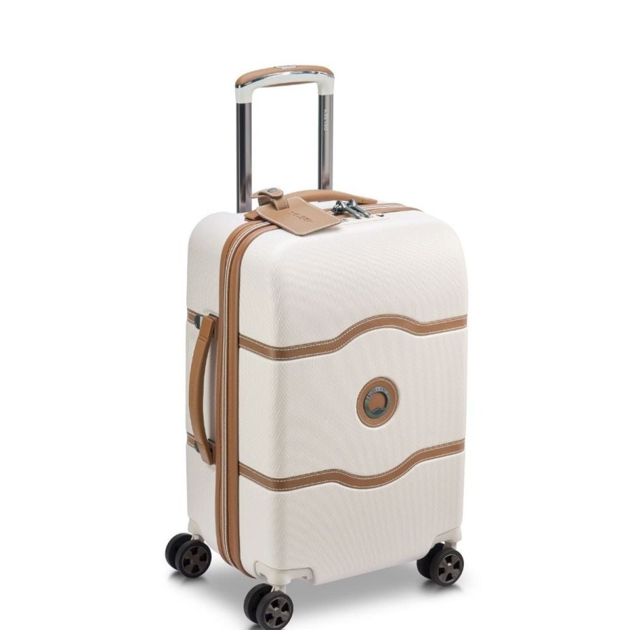 Luggage Delsey Luggage | Delsey Chatelet Air 2.0 55Cm Carry On Luggage - Angora