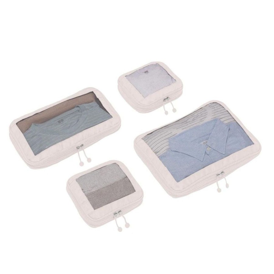 Accessories Antler | Antler Chelsea 4 Piece Packing Cubes Taupe