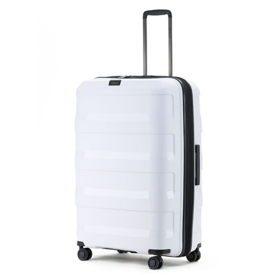 Luggage Tosca | Tosca Comet Large 75Cm Hardsided Expander Luggage - White