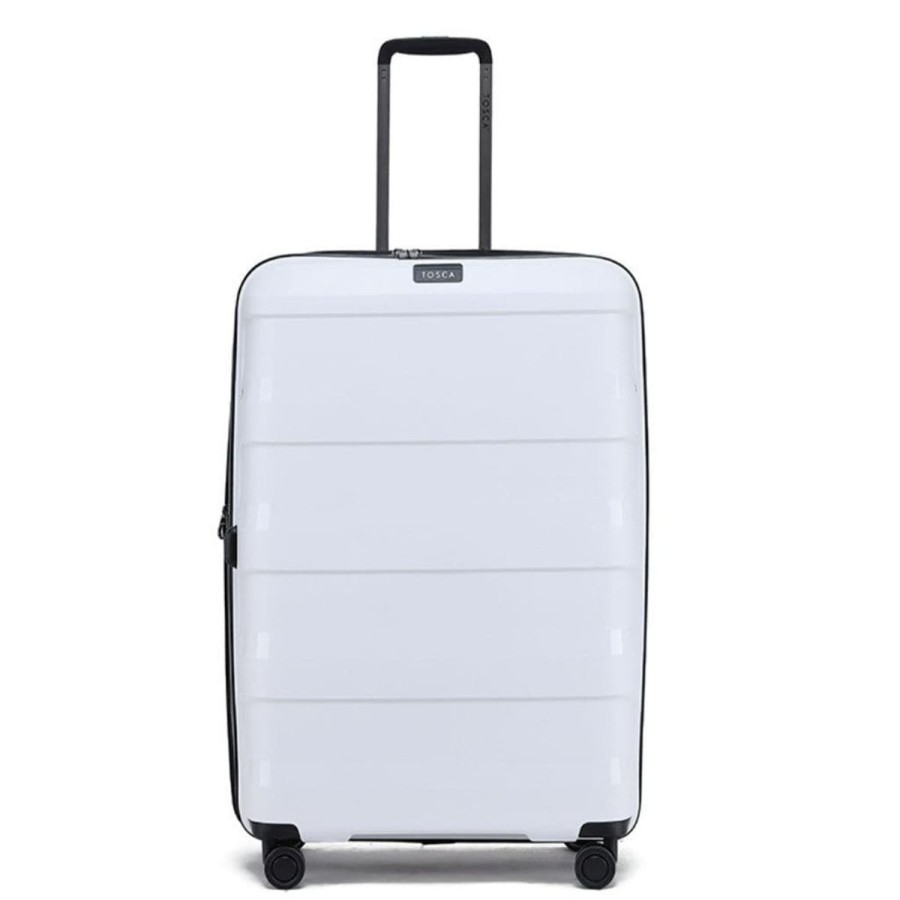 Luggage Tosca | Tosca Comet Large 75Cm Hardsided Expander Luggage - White