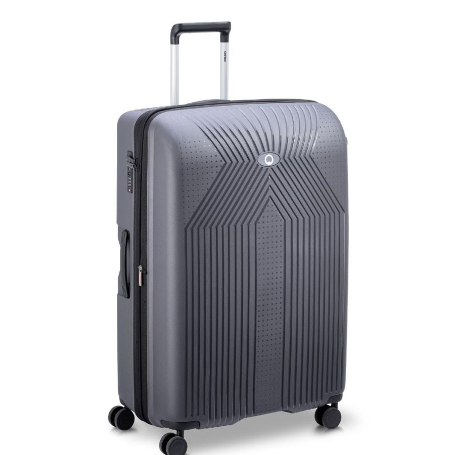 Luggage Delsey Luggage | Delsey Ordener 77Cm Large Exp Luggage - Anthracite