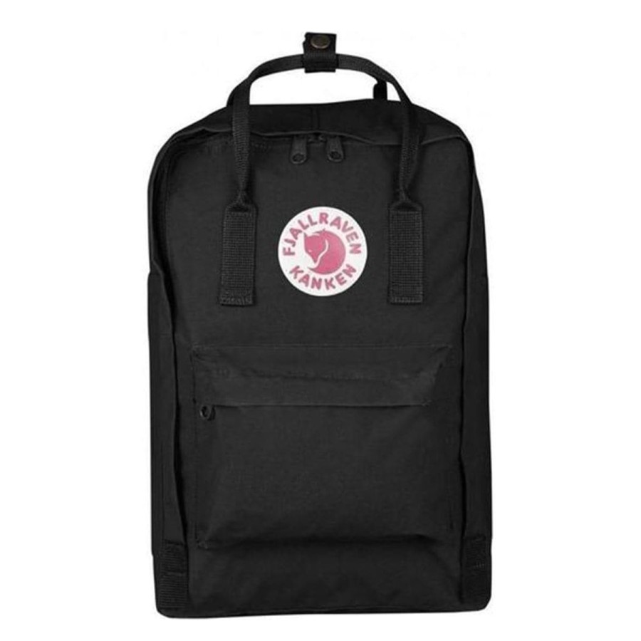 Backpacks & Bags Fjallraven | Fjallraven Kanken 15" Laptop Backpack Black