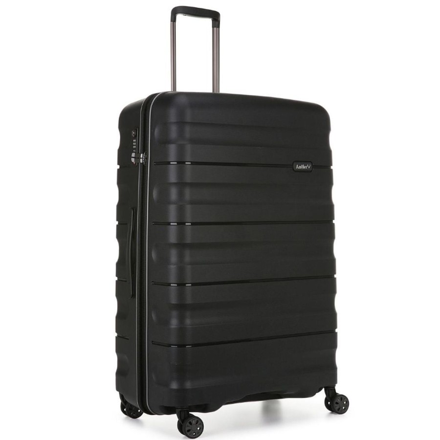 Luggage Antler | Antler Lincoln 80.5Cm Large Hardsided Luggage - Black