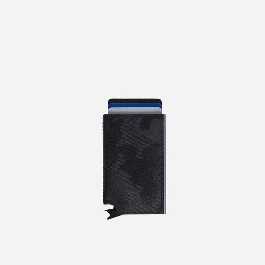 Wallets Jekyll & Hide | Jekyll & Hide Havana Aluminium Card Slide Wallet, Camo