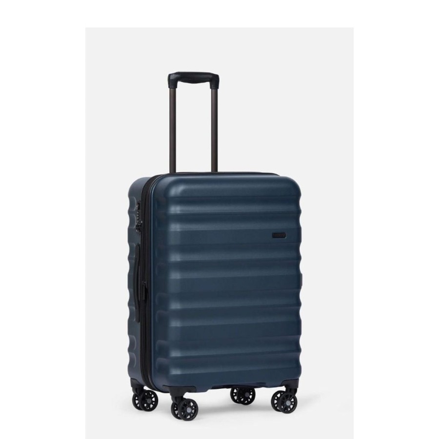 Luggage Antler | Antler Clifton 67Cm Medium Hardsided Luggage - Navy