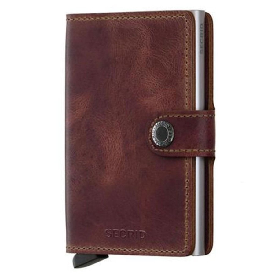 Accessories Secrid | Secrid Miniwallet - Vintage Brown Leather