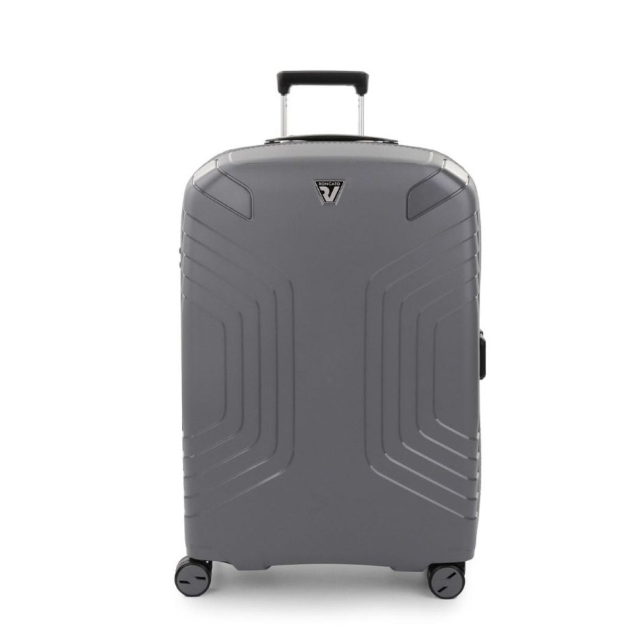 Luggage Roncato | Roncato Ypsilon Large 78Cm Hardsided Exp Spinner Suitcase Grey