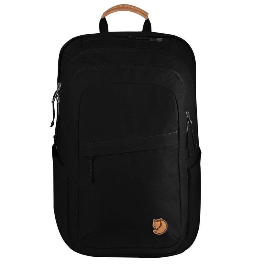 Backpacks & Bags Fjallraven | Fjallraven 15" Raven 28L Backpack - Black