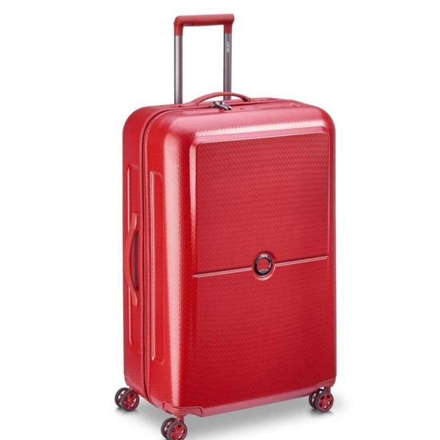 Luggage Delsey Luggage | Delsey Turenne 75Cm Medium Luggage - Red