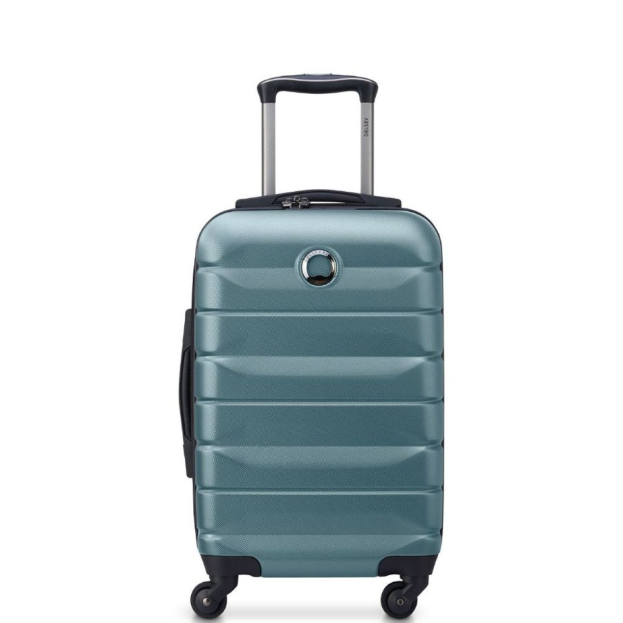 Luggage Delsey Luggage | Delsey Air Amour 55Cm Carry On Luggage - Green