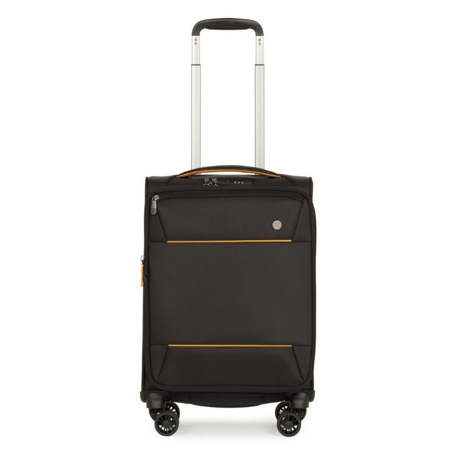 Luggage Antler | Antler Brixham 55Cm Carry On Softsided Luggage - Black