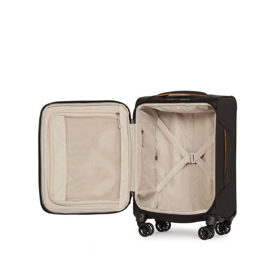 Luggage Antler | Antler Brixham 55Cm Carry On Softsided Luggage - Black