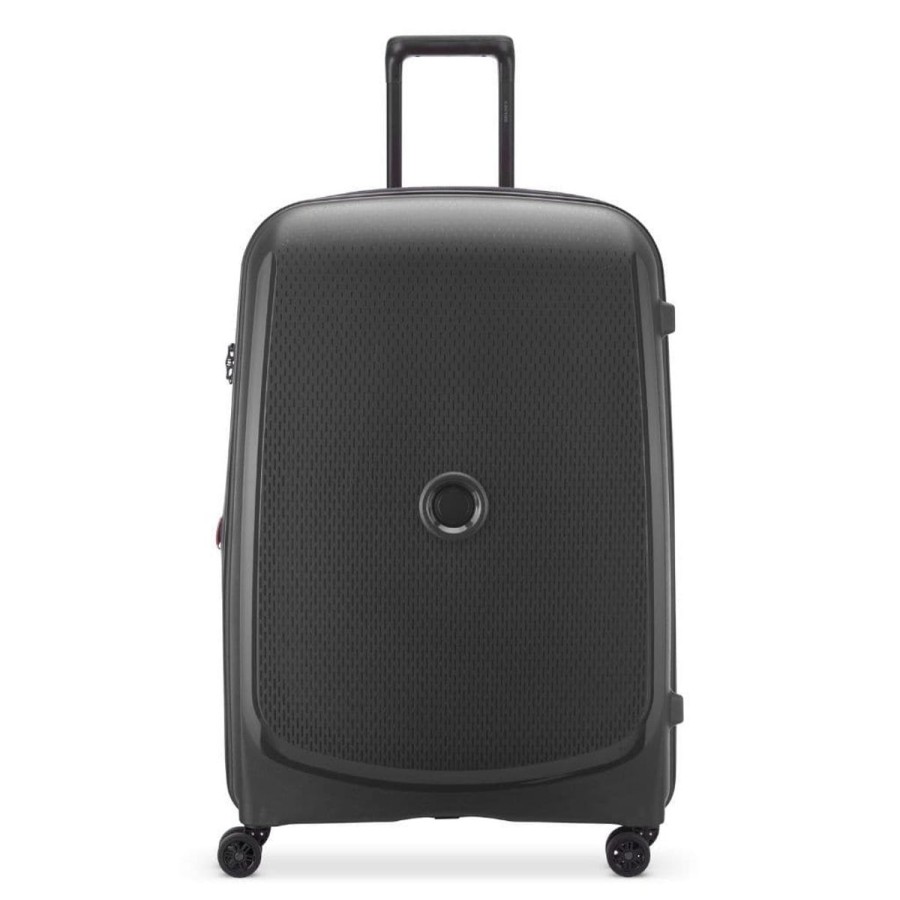 Luggage Delsey Luggage | Delsey Belmont Plus 76Cm Large Luggage Black