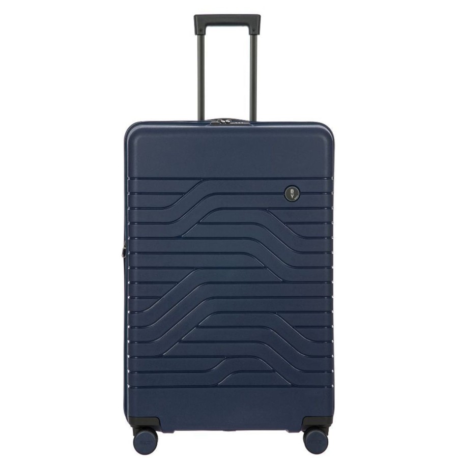 Luggage Brics Luggage | Bric'S B|Y Ulisse Large 79Cm Hardsided Spinner Suitcase Ocean Blue