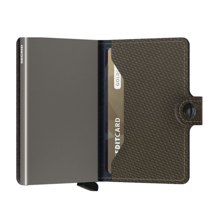 Accessories Secrid | Secrid Miniwallet - Carbon Khaki