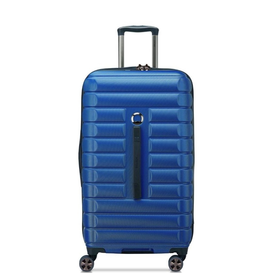 Luggage Delsey Luggage | Delsey Shadow 73Cm Large Trunk - Blue