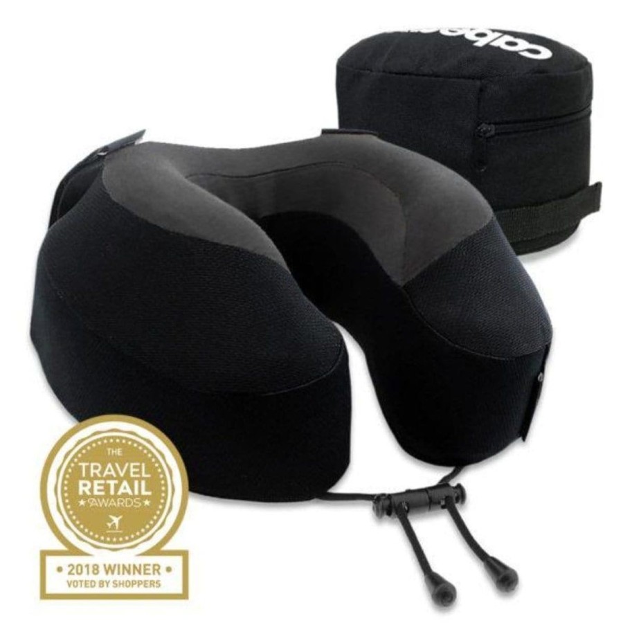 Accessories Cabeau Travel Pillow | Cabeau Evolution® S3 Memory Foam Neck Travel Pillow Jet Black