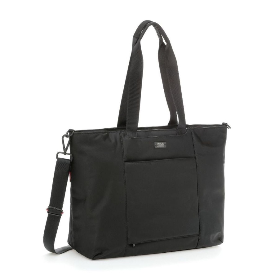 Backpacks & Bags Hedgren | Hedgren Swing Large Tote Rfid - Black