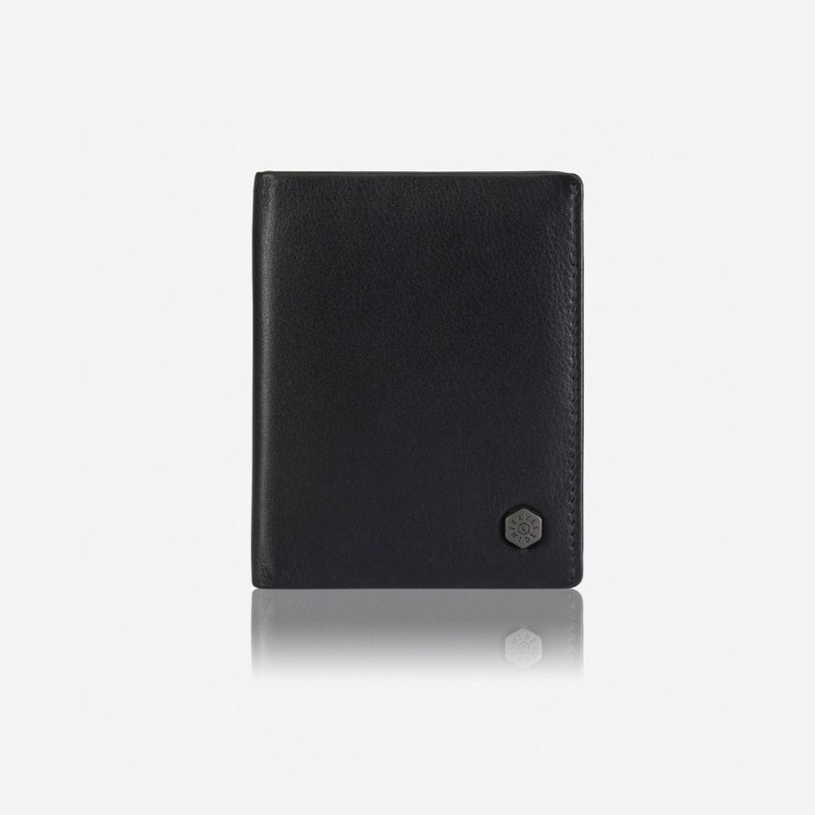 Wallets Jekyll & Hide | Jekyll & Hide Monaco Slim Bifold Card Holder, Black