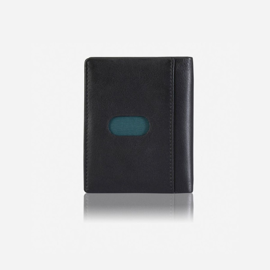 Wallets Jekyll & Hide | Jekyll & Hide Monaco Slim Bifold Card Holder, Black