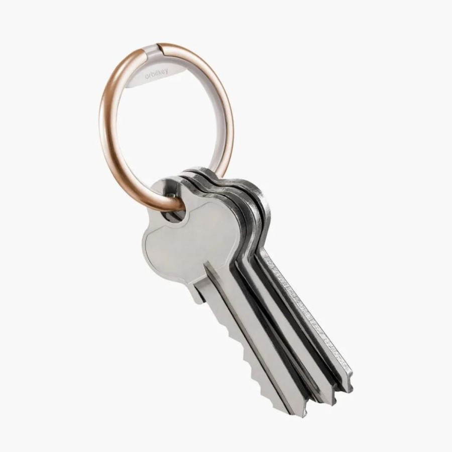 Accessories OrbitBest | Orbitkey Ring - Holds Upto 10 Keys - Rose Gold