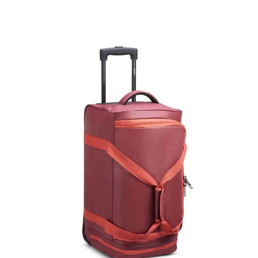 Luggage Delsey Luggage | Delsey Raspail Trolley Duffle 57Cm Luggage - Red