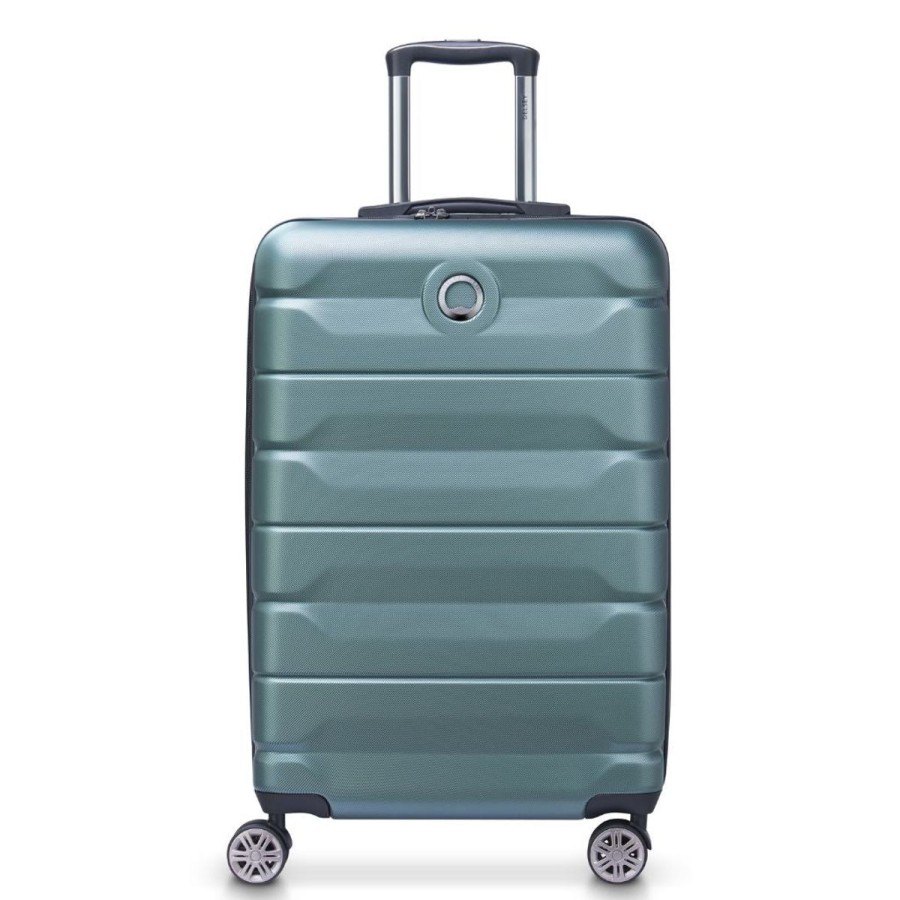 Luggage Delsey Luggage | Delsey Air Amour 68Cm Expandable Medium Luggage - Green