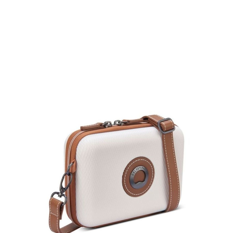 Backpacks & Bags Delsey Luggage | Delsey Chatelet Air 2.0 Clutch Shoulder Bag Angora