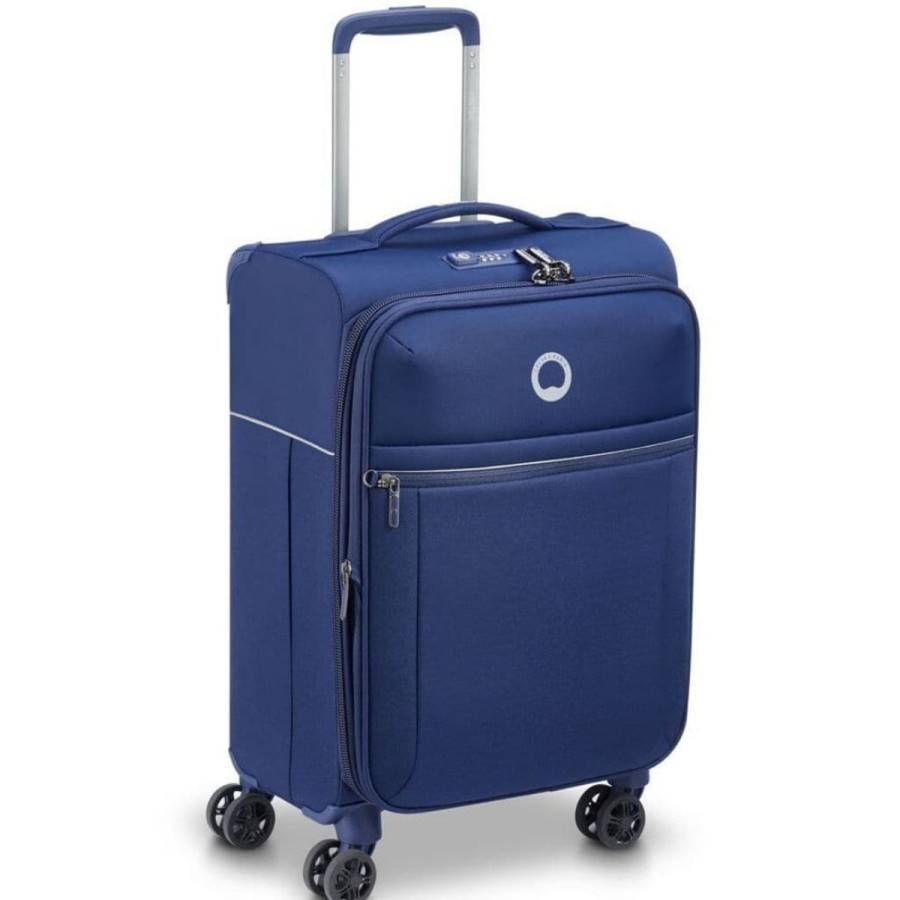 Luggage Delsey Luggage | Delsey Brochant 2.0 Softsided Luggage Duo - Blue