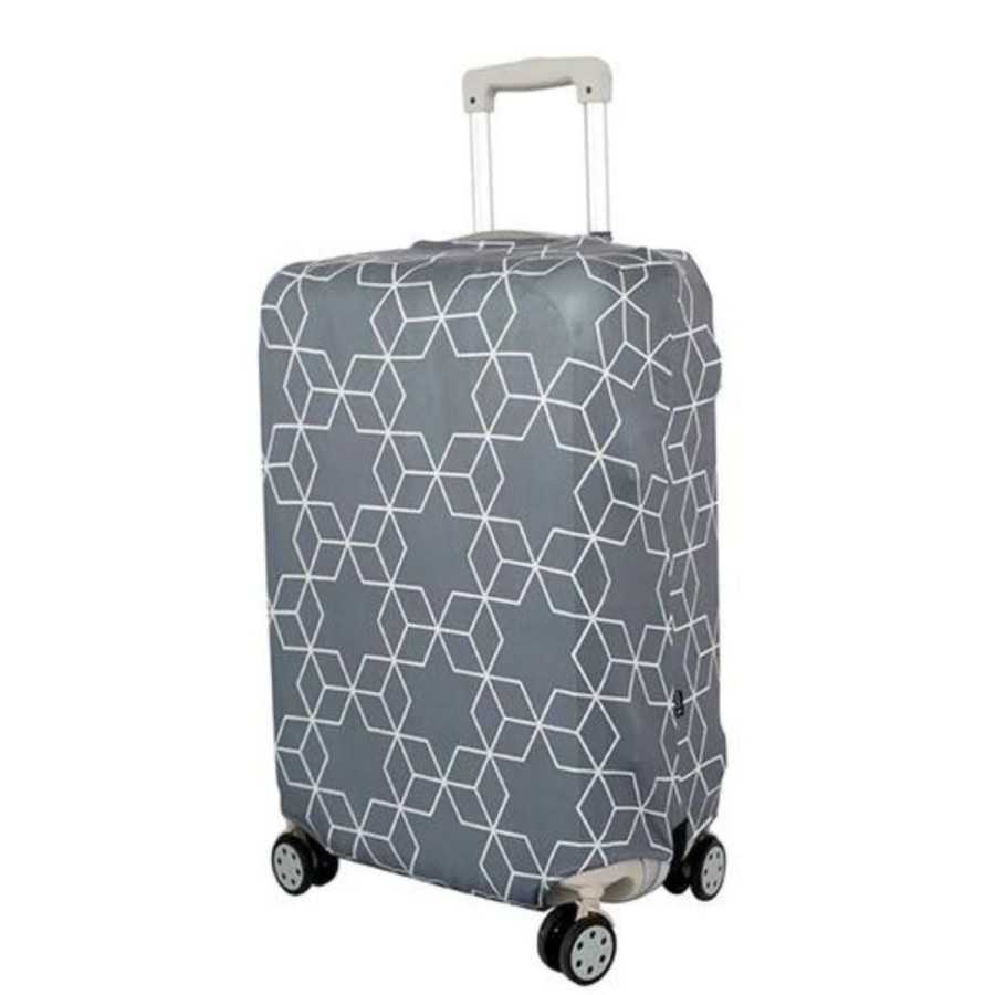 Accessories Tosca | Luggage Cover - Fits Medium Spinners 60Cm To 70Cm - Geometric